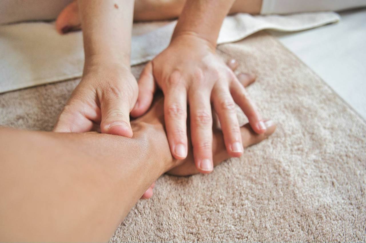 Recovery Clinic therapist with patient